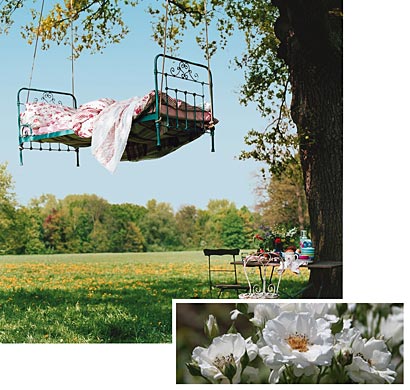 Mein Garten - ein Ort, an dem ich den Sommer rund um die Uhr genie&szlig;e